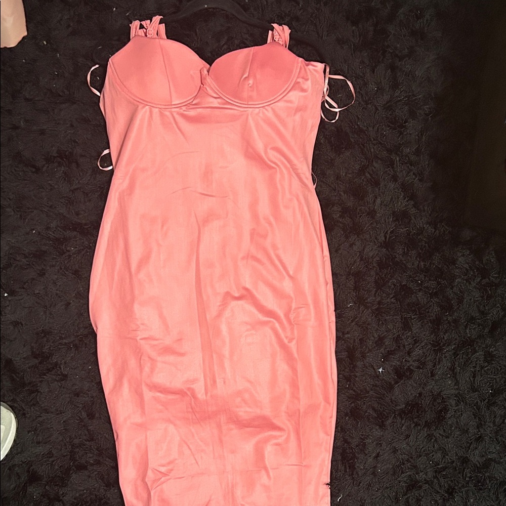Elegant Pink Women's Intimate Dress
